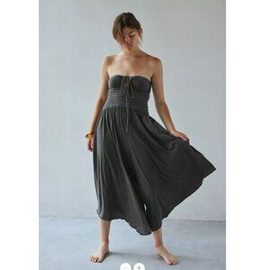 Urban Outfitters Out From Under Convertible Tie Neckline Jumpsuit Boho One Piece